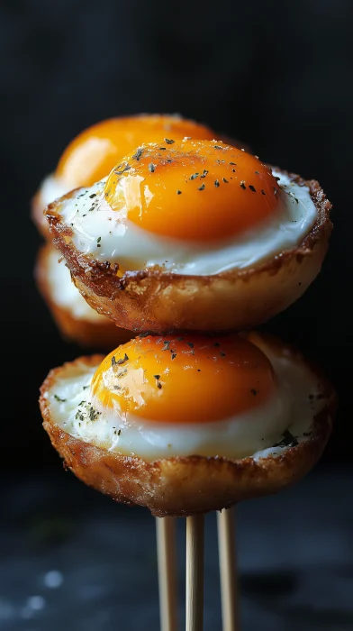 Frozen Fried Egg Ice Cream