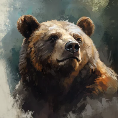 Painterly Bear