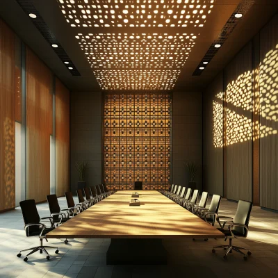 Modern Meeting Room in Morocco