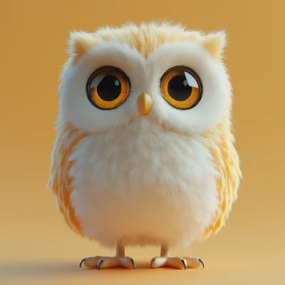 Cute Owl Standing