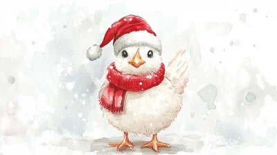 Cheerful Christmas Chicken