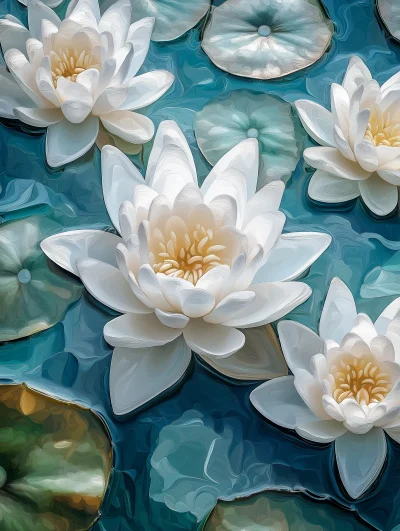 Fairytale Water Lilies