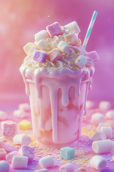 Sweet Pink Milkshake