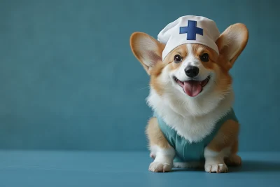 Corgi Nurse