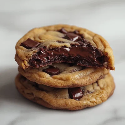 Freshly Baked Chocolate Chip Cookie