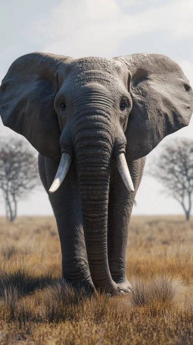 Elephant in the Savanna