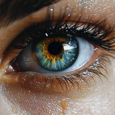 Extreme Closeup of an Eye