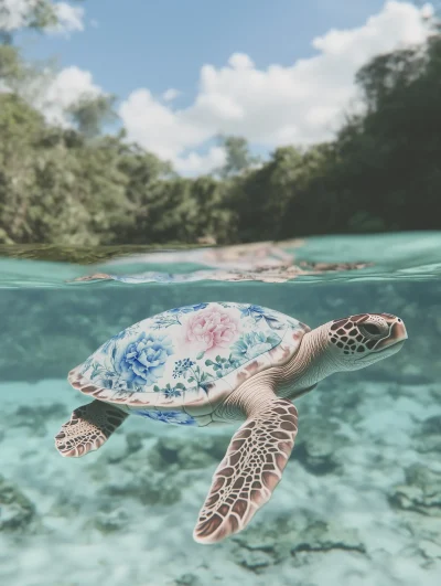 Graceful Sea Turtle