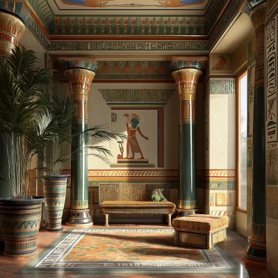 Majestic Egyptian Interior