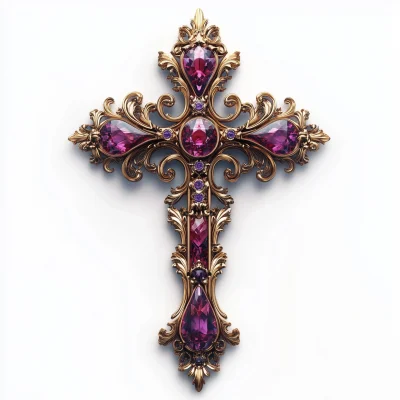 Ornate Golden Cross