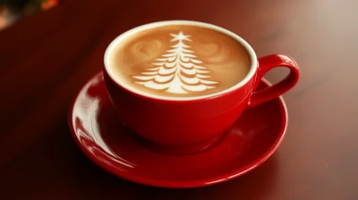 Festive Coffee Cup