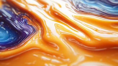 Melting Metallic Liquid