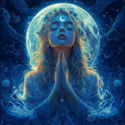 Moon Goddess Blessing