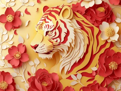 Proud Tiger of the Lunar Year