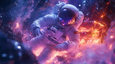 Astronaut in Dimensional Collapse