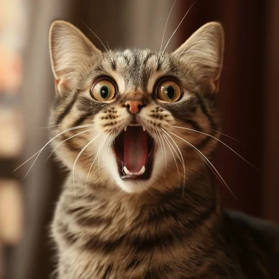 Shocked Cat