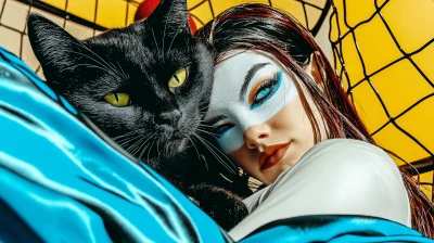 Alice in Wonderland Cat