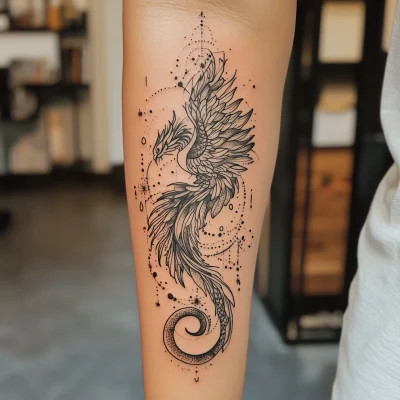 Phoenix Dragon Tattoo