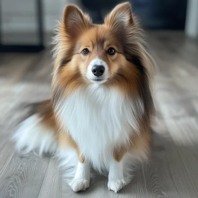 Fluffy Sheltie Dog