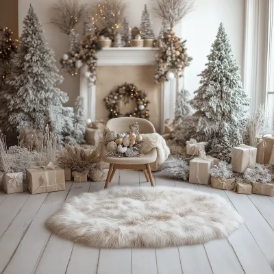 Cozy Christmas Scene