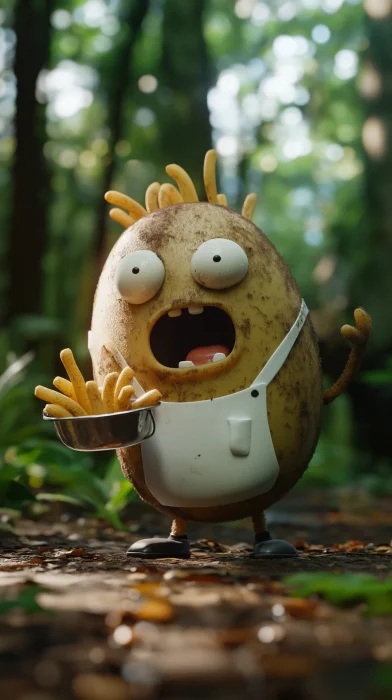 Hungry Potato Monster