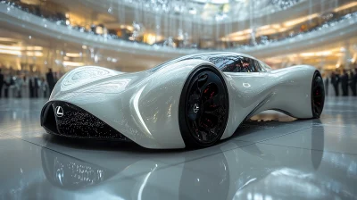 Futuristic Lexus Car Concept