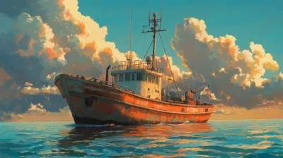 Japanese Fishing Boat