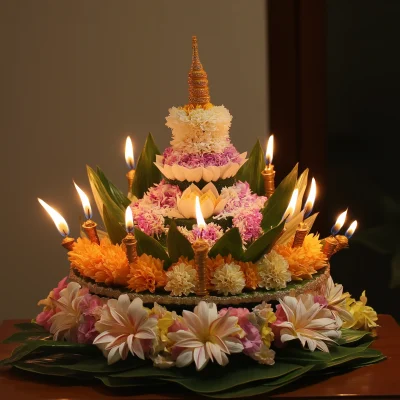 Krathong Festival Celebration