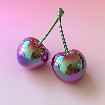 Iridescent Cherries