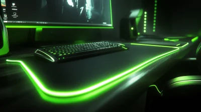 Modern Gaming Desk Setup