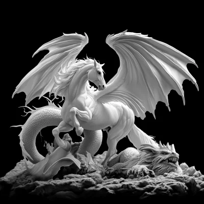 Pegasus vs Dragon