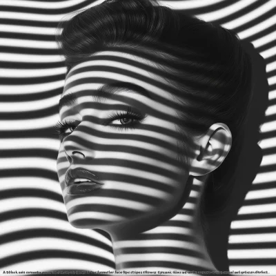 Optical Illusion Portrait