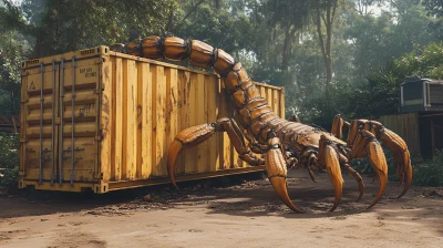 Freight Container and Scorpion