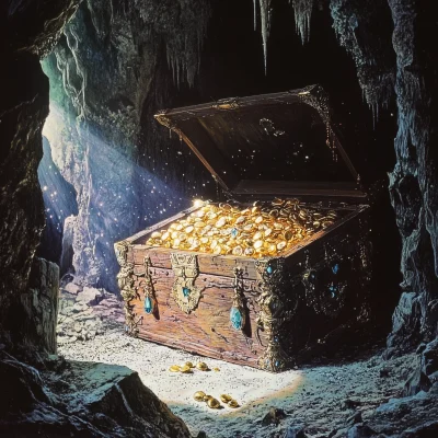 Treasure Chest in Dungeon