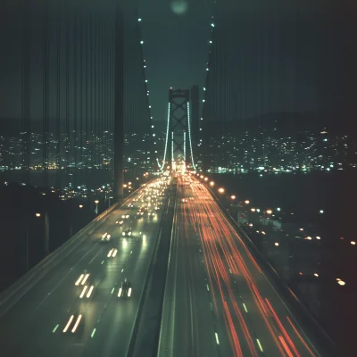 City Bridge at Night