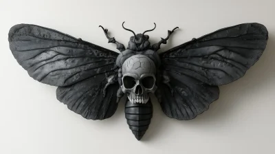 Death Moth Skull