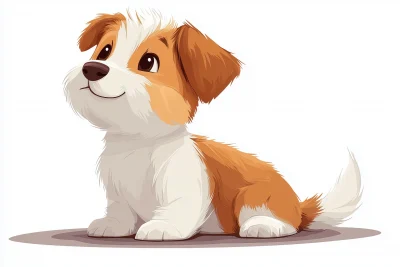 Vector Dog Illustration