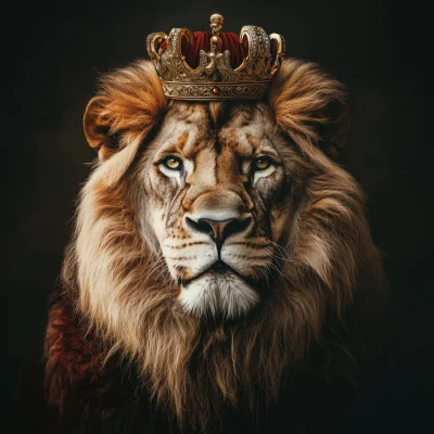 Lion in a King’s Crown