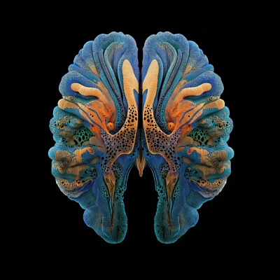 Abstract Brain Visualization