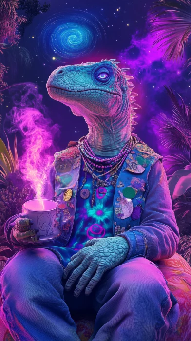 Trippy Dinosaur