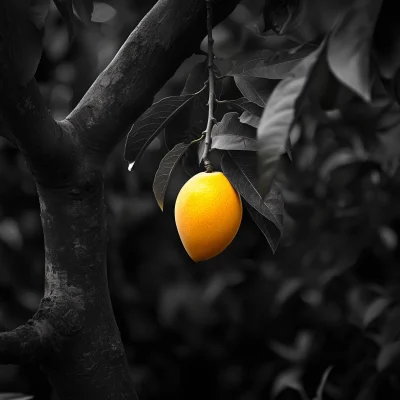 Mango Tree in Focus