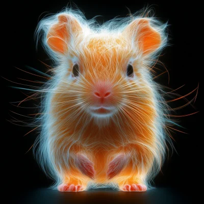 Teddy Guinea Pig Fractal