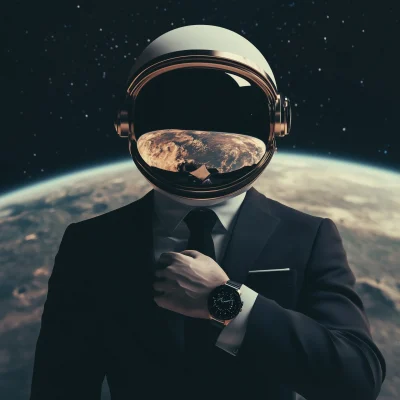 Astronaut in a Suit