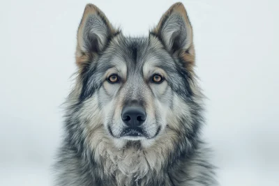 Grey Blue German Shepherd