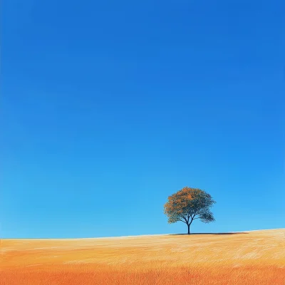 Vibrant Sky Landscape