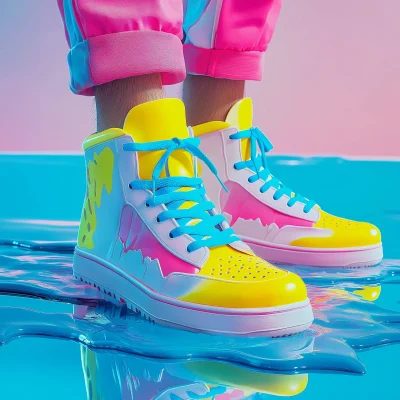 Vibrant Summer Sneakers