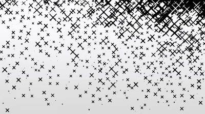 Halftone Cross Pattern