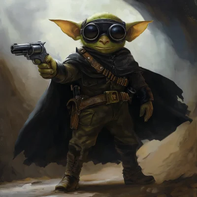 Goblin Tinkerer with Revolver