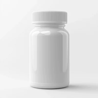 Blank White Pill Bottle