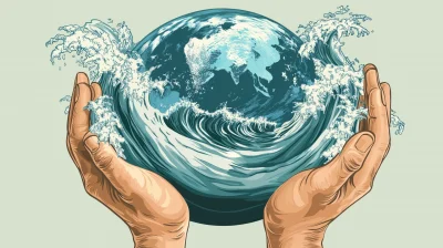 Hands Holding Globe